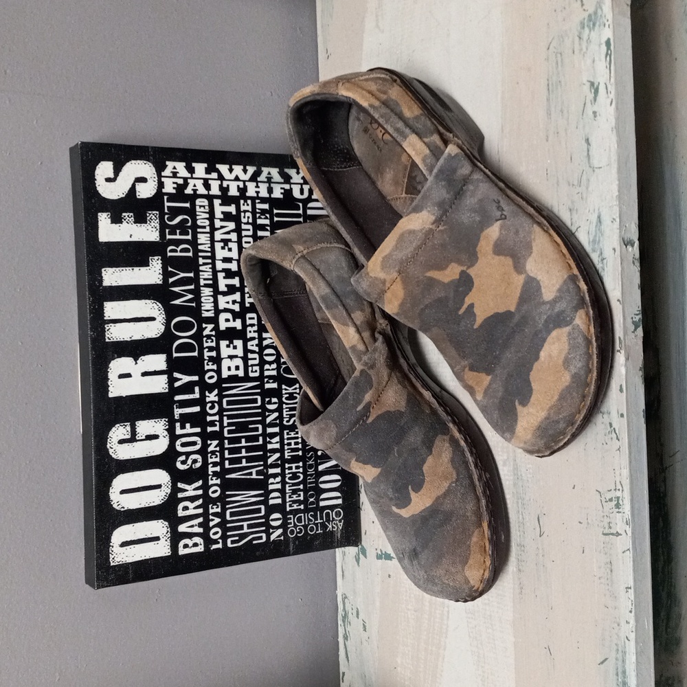 Camouflage b.o.c. Clogs